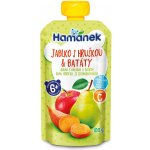 Hamánek kapsička Jablko s hruškou a batáty 100 g – Zboží Dáma Hamánek kapsička Jablko s hruškou a batáty 100 g – Zboží Dáma