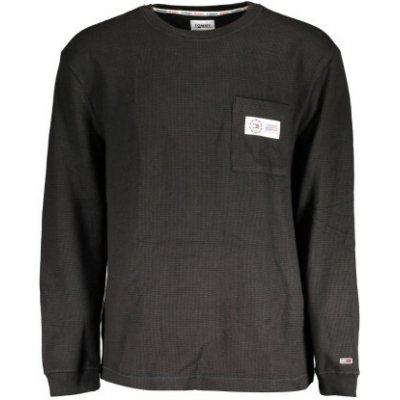 Tommy Hilfiger elegantní pánský svetr black – Zboží Mobilmania