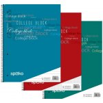 Spoko College blok A4 ,spirála bok čtverečkovaný 80 listů – Zboží Živě