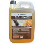 LNĚNÝ OLEJ 100% PŘÍRODNÍ IMPREGNACE NA DŘEVO 5L Humiless – Sleviste.cz