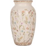 Keramická váza s kvítky Floral Cartoon S – 16x27 cm – Hledejceny.cz