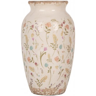 Keramická váza s kvítky Floral Cartoon S – 16x27 cm – Hledejceny.cz