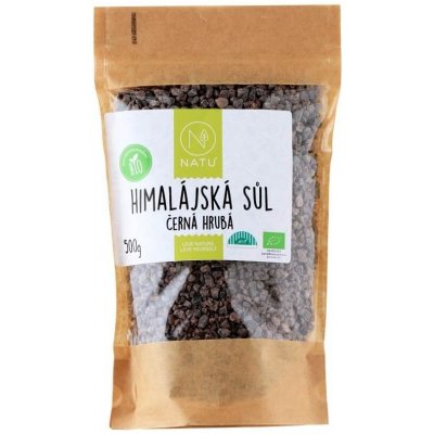 Natu himalájská černá sůl hrubá 500 g
