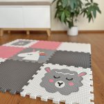 Vylen Minideckfloor podlaha 9 dílů beránek jednorožec lama 220066 – Zboží Dáma