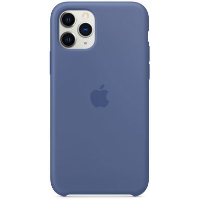 Apple iPhone 11 Pro Max Silicone Case Linen Blue MY122ZM/A