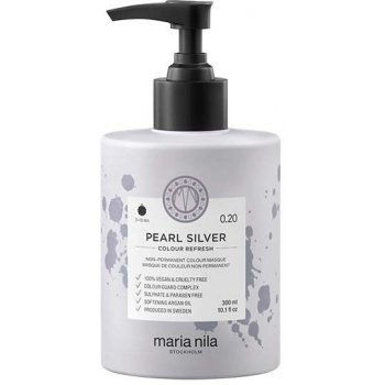 Maria Nila Colour Refresh Pearl Silver 0.20 maska s barevnými pigmenty 100 ml