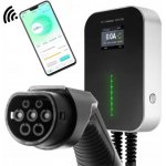 EV Wallbox BESEN WiFi 22kW silová zástrčka 32A + držák + Smart APP | Zboží Auto