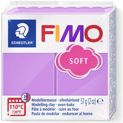 Fimo Staedler soft světle fialová 57 g – Zboží Dáma