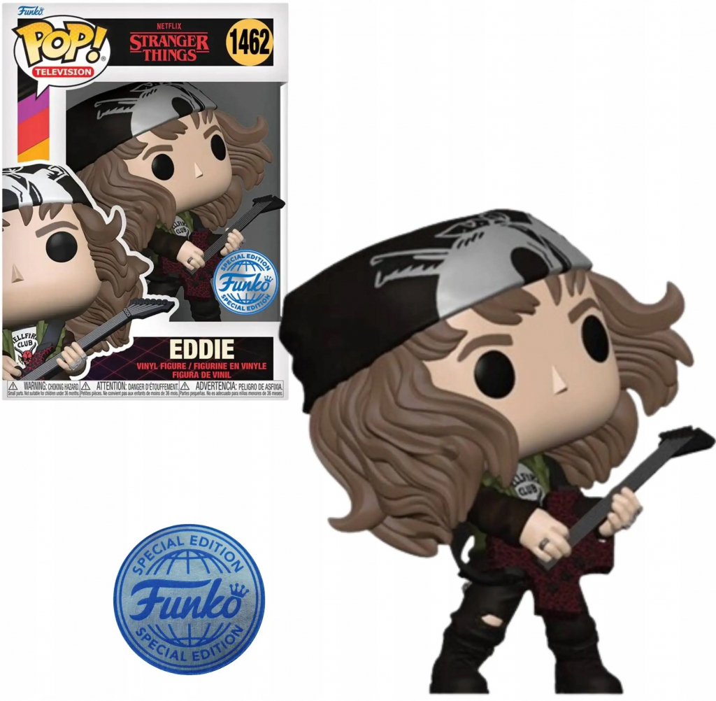 Funko Pop! 1462 Stranger Things Eddie Television