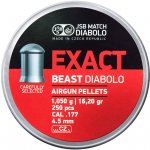 JSB Diabolo Exact Beast - 1,050 g / 4,520 mm / 250 kusů diabolek – Zboží Mobilmania