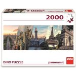 Dino Paríž koláž panoráma 2000 dílků – Zbozi.Blesk.cz