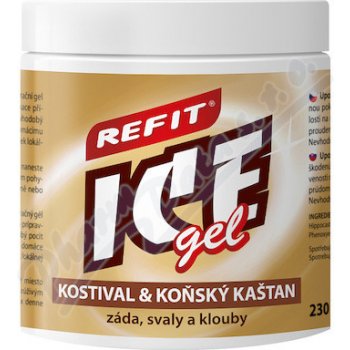 Refit Ice gel s kostivalem a kaštanem 230 ml hnědý