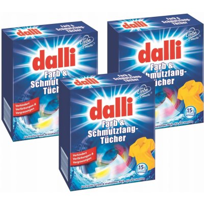 Dalli Ubrousky proti zbarvení a vyblednutí barevného prádla 15 ks – Sleviste.cz