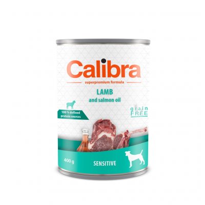 Calibra Dog Sensitive jehněčí 400 g