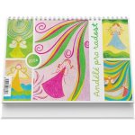 Vikpap stolní Andělé pro radost 22 × 14,8 cm 2026 – Zboží Dáma