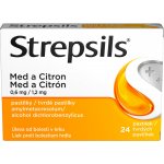 STREPSILS MED A CITRON ORM 0,6MG/1,2MG PAS 24 – Zboží Mobilmania