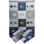 Sleep-well Ovečky kostka 50×70 cm 3 ks modrá – Sleviste.cz