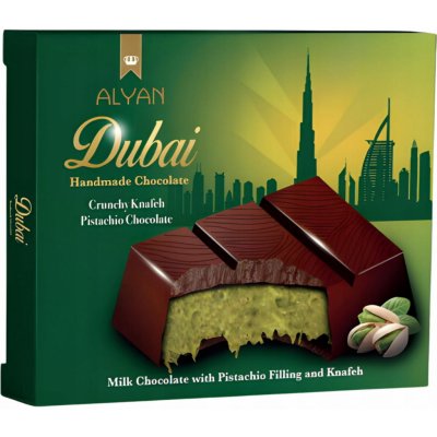 Aylan Dubai ručně vyráběná čokoláda 100 g – Zboží Dáma