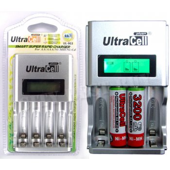 ULTRACELL PLUS LCD CHARGER AA/AAA