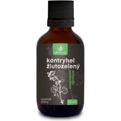 ALLNATURE KONTRYHEL ŽLUTOZELENÝ bylinné kapky tinktura 50 ml