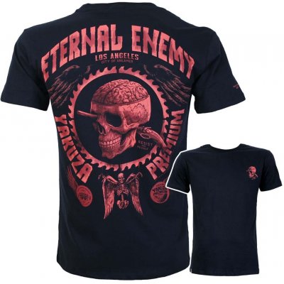 Yakuza Premium Selection pánské tričko YPS 4008 Eternal Enemy tmavě modré – Hledejceny.cz