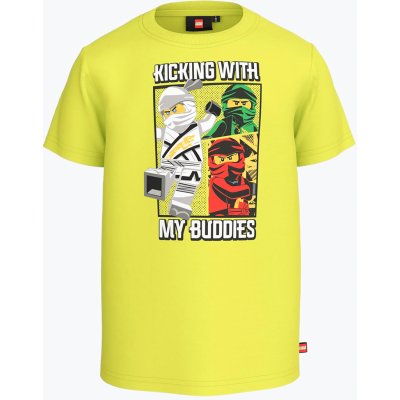 Dětské trekové tričko LEGO® Lwtaylor 123 žluté 12010773