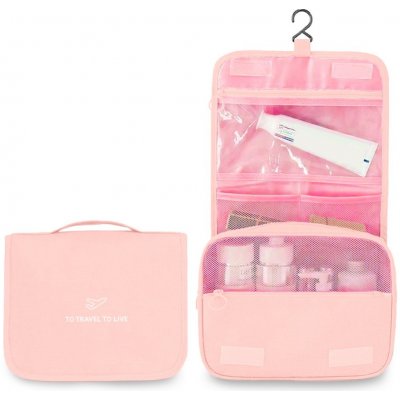 Kufryplus závěsná kosmetická taška TB2011 růžová – Zboží Dáma