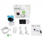 Evolveo Baby Monitor N3 videochůvička Modrá – Zboží Dáma