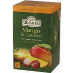 Ahmad tea zelený čaj mango a liči 20 sáčků – Hledejceny.cz