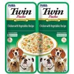 Inaba Twin Packs Dog kuře a zelenina 80 g – Zbozi.Blesk.cz