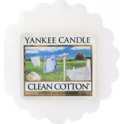 Yankee Candle vosk do aroma lampy Clean Cotton 22 g – Sleviste.cz