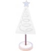 Vánoční dekorace MFP 8886453 Stromek 25cm filc bílý