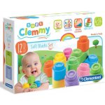 Clementoni Baby Kostky gumové měkké 12 ks – Zboží Mobilmania