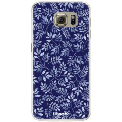 iSaprio Blue Leaves 05 Samsung Galaxy S6 Edge – Zboží Mobilmania