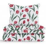 MKLuzkoviny.cz bavlna povlečení Renforcé Tulipány 140x200 70x90 – Zboží Dáma