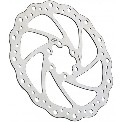 Author ABS-PR91 6 děr 203 mm stříbrná – Sleviste.cz