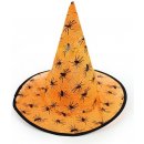 klobouk čarodějnický/halloween oranžový