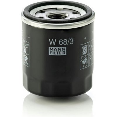 Olejový filtr MANN-FILTER W 68/3 | Zboží Auto