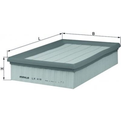 Vzduchový filtr MAHLE LX 418 – Hledejceny.cz