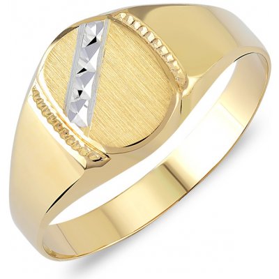 Lillian Vassago prsten z kombinovaného zlata LLV06 GR050