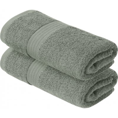 Livarno froté ručník 50 x 100 cm 2 kusy mintová – Zboží Dáma