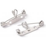 Špendlík na brož s očkem Barva: Platinová – Hledejceny.cz