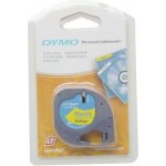Dymo S0721620, černý tisk/žlutý podklad, 4m, 12mm – Zboží Dáma
