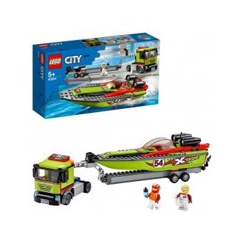 LEGO® City 60254 Přeprava závodního člunu