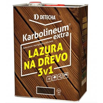 Detecha Karbolineum extra 8 kg kaštan – Hledejceny.cz