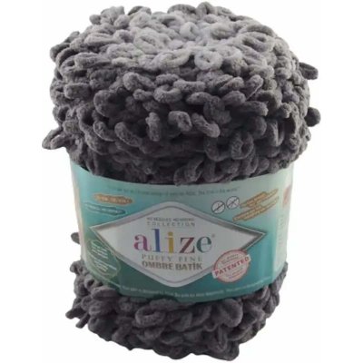 Alize Puffy Fine Ombre Batik 7243 – Zboží Mobilmania