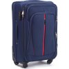 Cestovní kufr RGL 20 s rozšířením modro červená 40 l