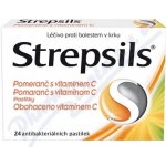 STREPSILS POMERANČ S VITAMINEM C ORM PAS 24 – Hledejceny.cz