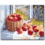 Zuty Malování podle čísel JABLKA NA OKNĚ – Zbozi.Blesk.cz