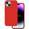 Pouzdro a kryt na mobilní telefon Apple Tel Protect Silicone Premium iPhone 15 červené